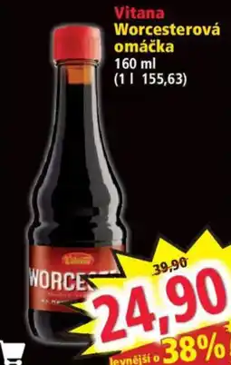 Norma Vitana Worcesterová omáčka nabídka