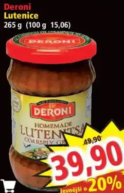 Norma Deroni lutenice nabídka