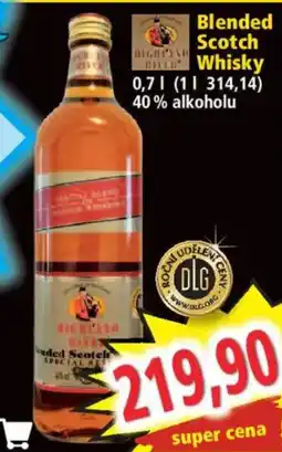 Norma Highland River Blended Scotch Whisky nabídka