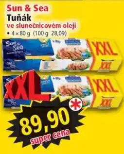Norma Sun & Sea tuňák ve slunečnicovém oleji nabídka