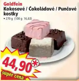 Norma Goldfein Kokosové Čokoládové Punčové kostky nabídka