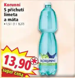 Norma Korunni s příchutí limeta a máta nabídka