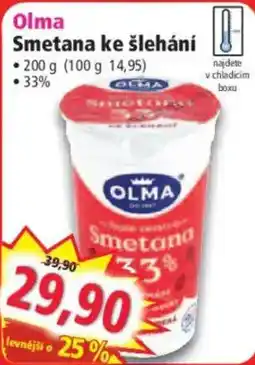 Norma Olma smetana ke šlehání nabídka