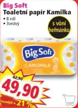 Norma Big Soft toaletní papír Kamilka nabídka