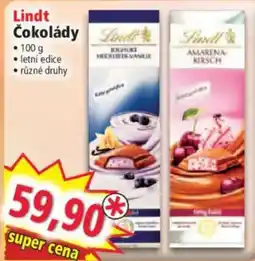 Norma Lindt Čokolády nabídka