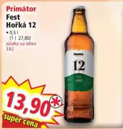 Norma Primátor Fest Hořká 12 nabídka