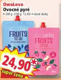 Norma OwoLovo Ovocné pyré nabídka