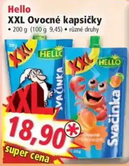 Norma Hello XXL Ovocné kapsičky nabídka