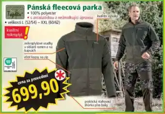 Norma Tagliatelle pánská fleecová parka nabídka