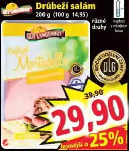 Norma Gut Langenhof Mortadella nabídka