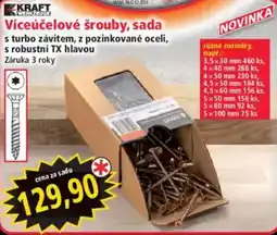 Norma Kraft viceúčelové šrouby nabídka