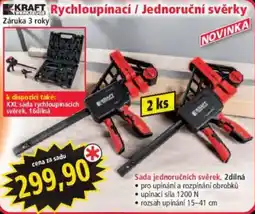 Norma Kraft jednoruční svěrky nabídka