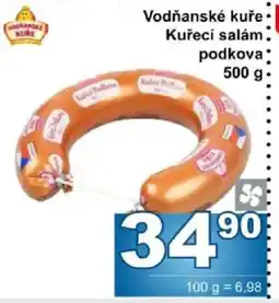 Jip Vodňanské kuře kuřecí salám podkova nabídka