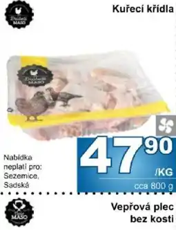 Jip Dobré MASO Kuřecí křídla nabídka