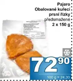 Jip Pajero obalované kuřecí prsní řízky předsmažené nabídka