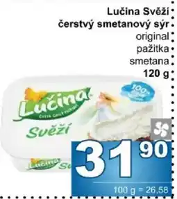 Jip Lučina čerstvý smetanový sýr nabídka