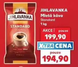 Kaufland Jihlavanka mletá káva standard nabídka