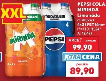 Kaufland Pepsi Cola Mirinda Limonáda nabídka