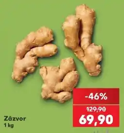 Kaufland Zázvor nabídka