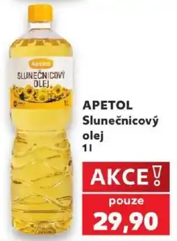 Kaufland Apetol slunečnicový olej nabídka