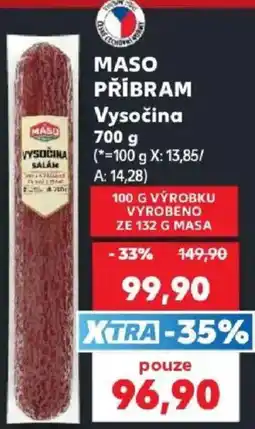 Kaufland Maso příbram vysočina nabídka