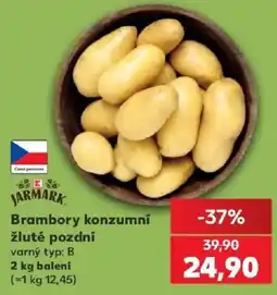 Kaufland Jarmark brambory konzumní žluté pozdní nabídka