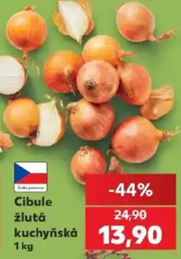 Kaufland Cibule žlutá kuchyňská nabídka