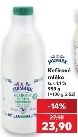 Kaufland Jarmark kefírové mléko nabídka