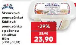Kaufland Škvarková pomazánka/sádlová pomazánka s pečenou cibulkou nabídka
