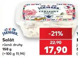 Kaufland Jarmark salát nabídka