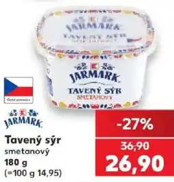 Kaufland Jarmark tavený sýr smetanový nabídka
