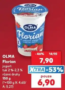Kaufland Olma florían jogurt nabídka