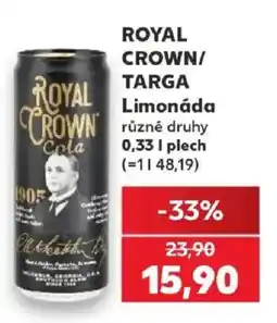 Kaufland Royal Crown Limonáda nabídka