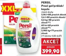 Kaufland Persil prací gel nabídka