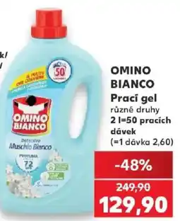 Kaufland Omino Bianco prací gel nabídka