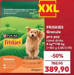 Kaufland Friskies Granule nabídka