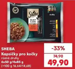 Kaufland Sheba kapsičky pro kočky nabídka