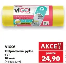 Kaufland Vigo! Odpadkové pytle nabídka