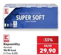Kaufland K Classic kapesníčky nabídka