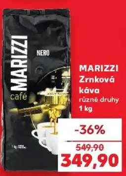 Kaufland Marizzi zrnková káva nabídka