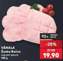 Kaufland Váhala šunka bečva nabídka
