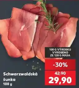 Kaufland Schwarzwaldská šunka nabídka