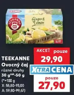 Kaufland TeeKanne ovocný čaj nabídka