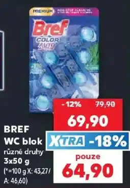 Kaufland Bref WC blok nabídka