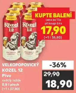 Kaufland Kozel 12 nabídka