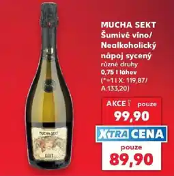 Kaufland Mucha Sekt nabídka