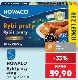 Kaufland Nowaco rybí prsty nabídka