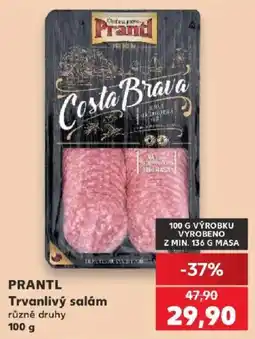Kaufland Prantl trvanlivý salám nabídka