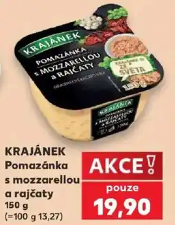 Kaufland Krajánek pomazánka s mozzarellou a rajčaty nabídka
