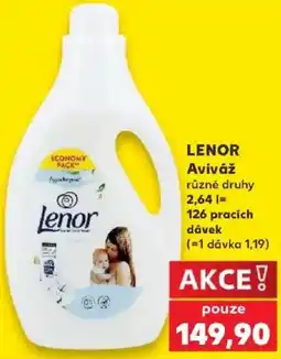 Kaufland Lenor Aviváž nabídka